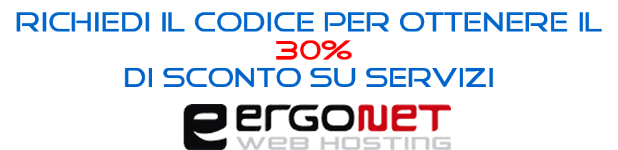 sconto ergonet